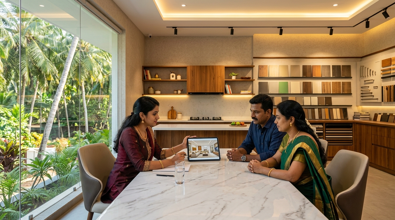 V2DO Interior Design Studio & Material Experience Center Nagercoil